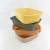 Y165-8278 square storage basket, creative draining basket, fruit and vegetable storage basket, four-leaf storage basket, storage basket details Picture